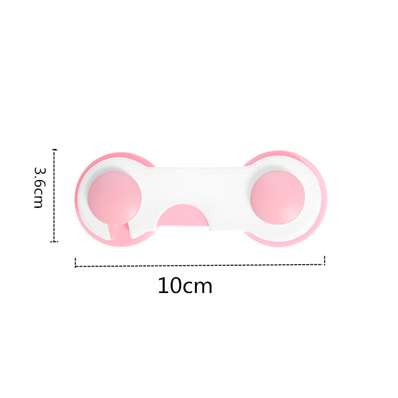 5/10pcs Child Safety Plastic Cabinet Lock Baby Protection From Children Safe Locks for Refrigerators Security Drawer Latches