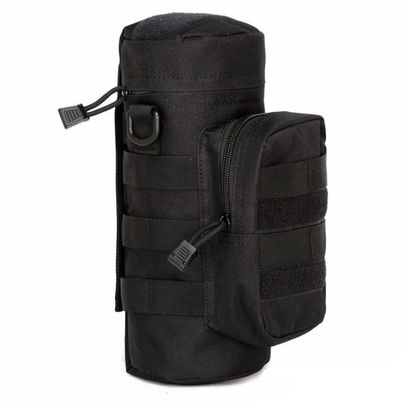800D Nylon Molle Water Bottle Bag Camping Hydratatie Rugzak Tactical Folding Bag Holder Voor Outdoor Reizen Wandelen Running