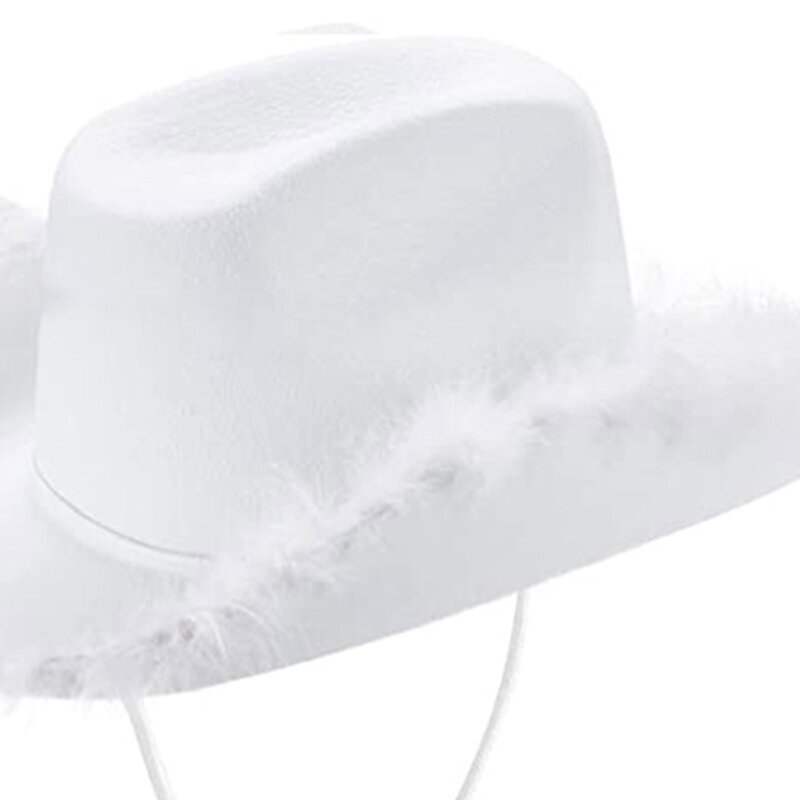 كبيرة ريشة حافة النساء الرجال فيدورا قبعة لشتاء الخريف سيدة أنيقة تريلبي ورأى هومبورغ الكنيسة الجاز قبعة قابل للتعديل N7YD