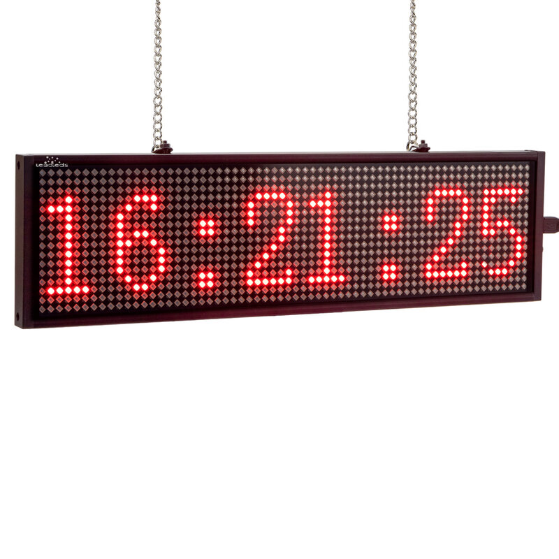 34CM SMD P5mm Red LED Display Programmable Scrolling Message led sign Board Multi-color Optional yellow blue green Same Price