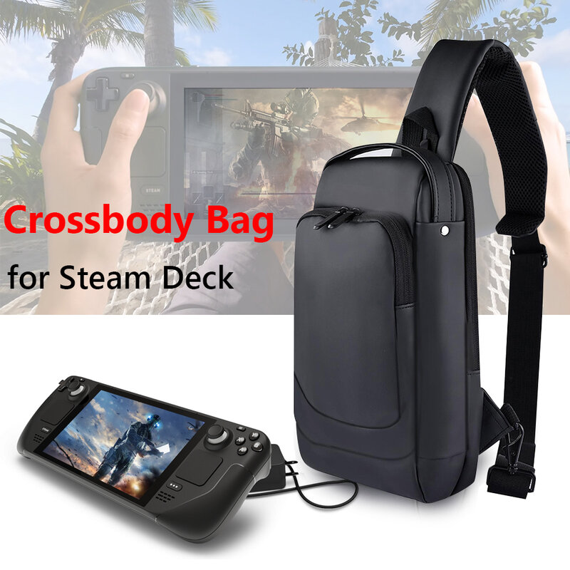 متعددة الوظائف لعبة وحدة التحكم حقائب الكتف سعة كبيرة بولي Leather الجلود السفر Crossbody حقائب الكتف حمل حقيبة للبخار سطح السفينة