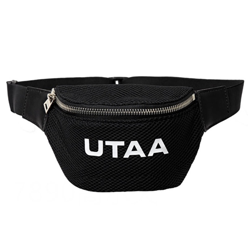 UTAA-Bolso de Golf Universal para hombre y mujer, bolsa de pelota portátil, riñonera pequeña de Material PU, novedad de 2023