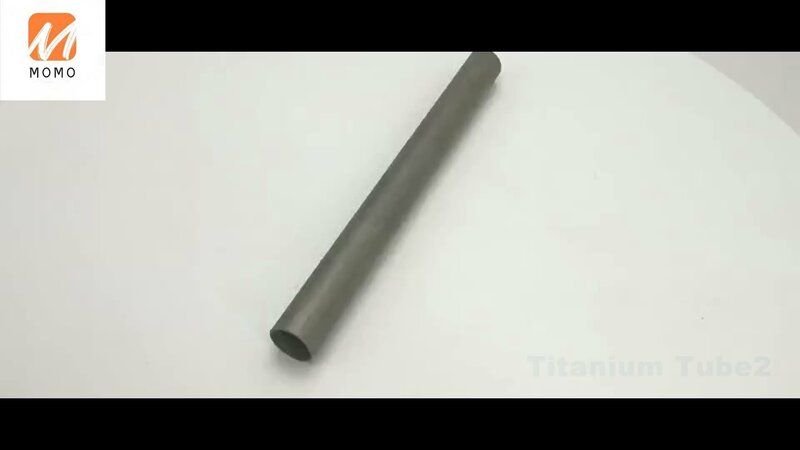 Pipa Knalpot Titanium 3 Inci Tabung Titanium Industri Pipa Titanium Stok Gr5 Tabung Titanium Mulus