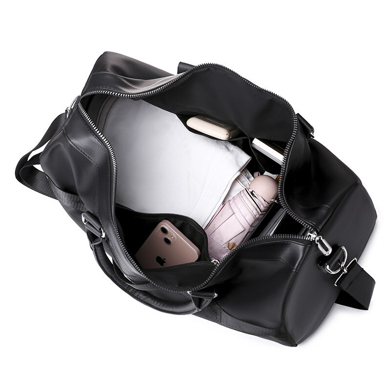 Yilian masculino e feminino all-purpose bolsa de viagem grande bagagem de mão wearable designer saco de bagagem independente posição de sapato 2022
