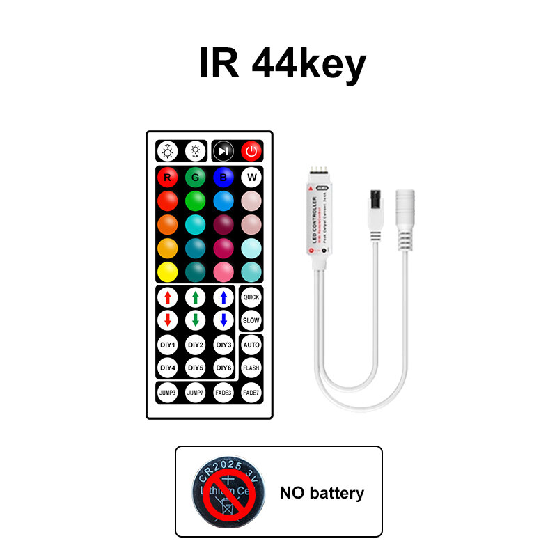 5050rgb 5m10m wifi conduziu a luz de tira à prova dwaterproof água para o quarto bluetooth app 15m fita flexível 44key ir remoto led fita e adaptador