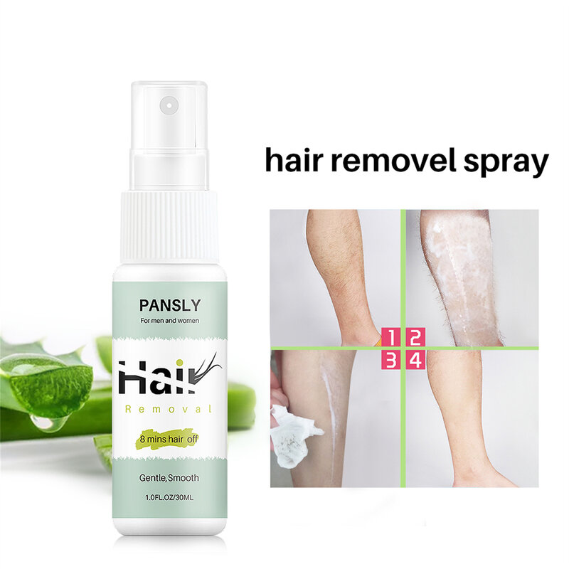 Professional 8 mins Hair Removal Spray Foam Painless Hair Stop Growth Inhibitor Cream Non-Irritating Depilatory For Women Men
