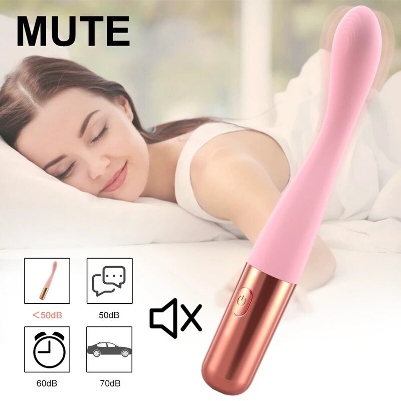 Heating Silicone Dildo Vibrator for Women AV Magic Wand Massage G Spot Vibration Clit Stimulator Sex Toys for Female Masturbator