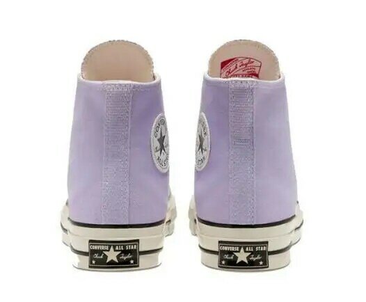 Кеды Converse Chuck Taylor All Star унисекс, повседневные туфли на плоской подошве, для скейтбординга, фиолетовые, оригинал