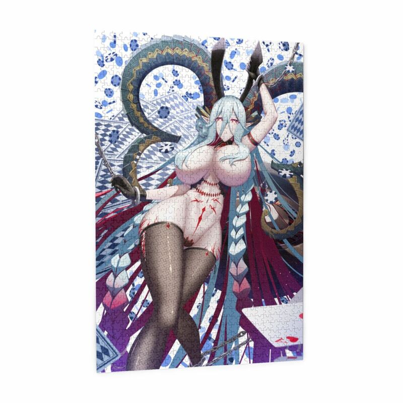 Аниме головоломка Fate Grand Order постер картина 1000 штук головоломка для фотоигрушки Hentai сексуальный Merch декор комнаты