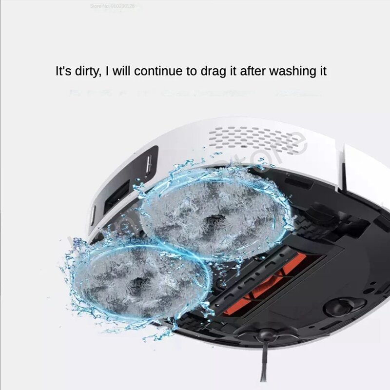 Mop ผ้า Rag สำหรับ Xiaomi Roidmi EVA Self-ทำความสะอาดล้างหุ่นยนต์สูญญากาศ SDJ06RM อะไหล่ทดแทน