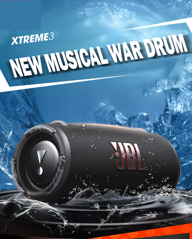 Jbl Xtreme 3 100% Originele Draagbare Draadloze Bluetooth Waterdichte Luidspreker Voor Jbl Boombox 2 Charger 5 Flip 5 Bass Sound stereo