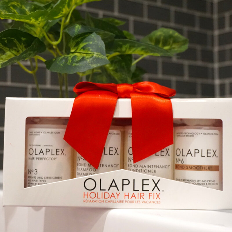 Olaplex Holiday Hair Fix Set N3/4/5/6 Hair Perfector Repair Conditioner Shampoo rafforza tutta la cura della struttura del trattamento dei capelli