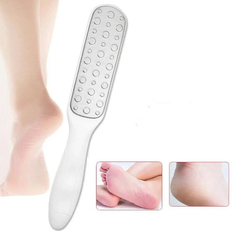 Foot Care Tool Double-Sided Stainless Steel Footplate Foot Grinder Files For Feet Dead Skin Callus Peel Remover
