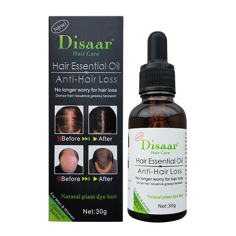 Disaar Hair Care ripara i bulbi Anti-perdita di capelli salute più spessa trattamento forte diradamento cura del cuoio capelluto olio liquido per la crescita dei capelli