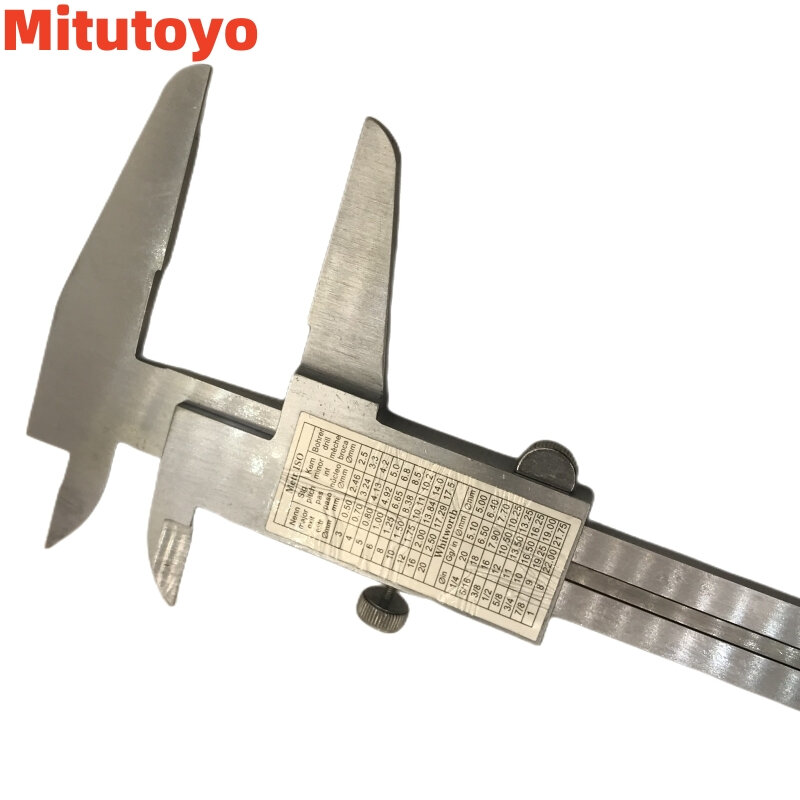 Mitutoyoステンレススチールスケールキャリパー、測定キャリパー、6 "、8" 、12 "、150mm、200mm、1、300" 精度、128mm、0.05-530