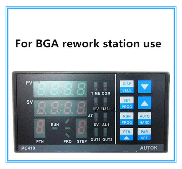 Panel controlador de temperatura PC410, PV410, para Estación de retrabajo BGA, con módulo de comunicación RS232
