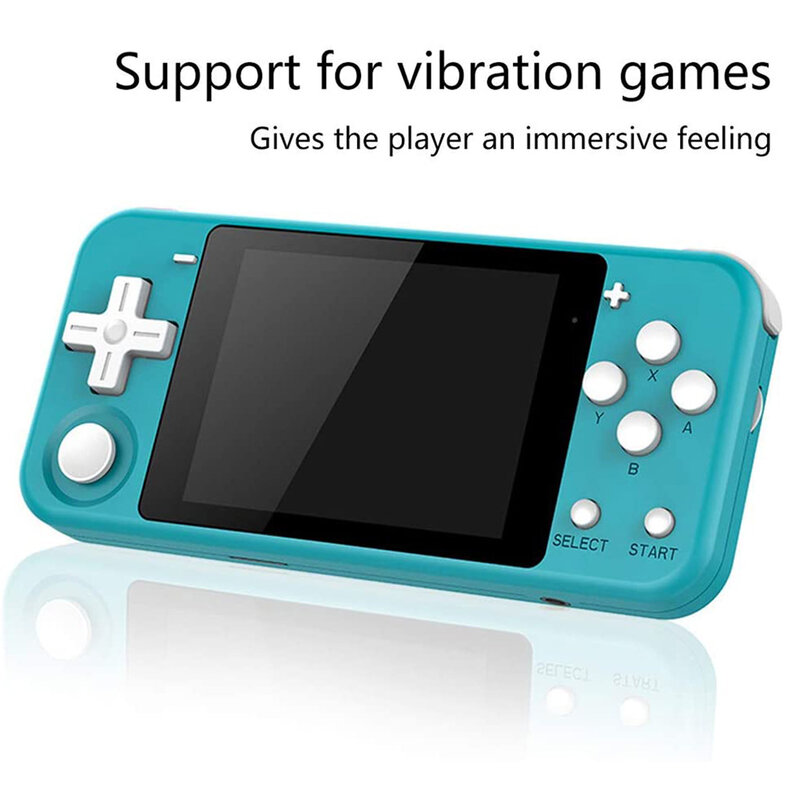 Portable Game Console Mini Screen Handheld Kids Gifts Classic Retro 3.0 inch IPS Lightweight Game Playing Elements