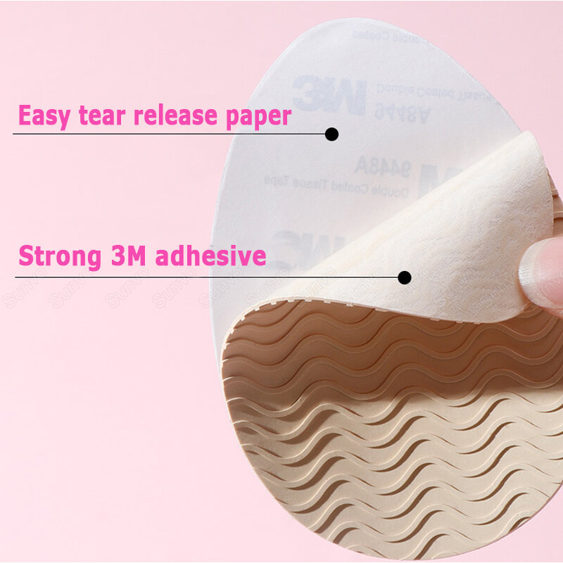 Rubber Forefoot Pads for Women Shoes Soles Protector Anti-slip Repair Outsoles Self-adhesive Sticker High Heel Care Bottom Patch