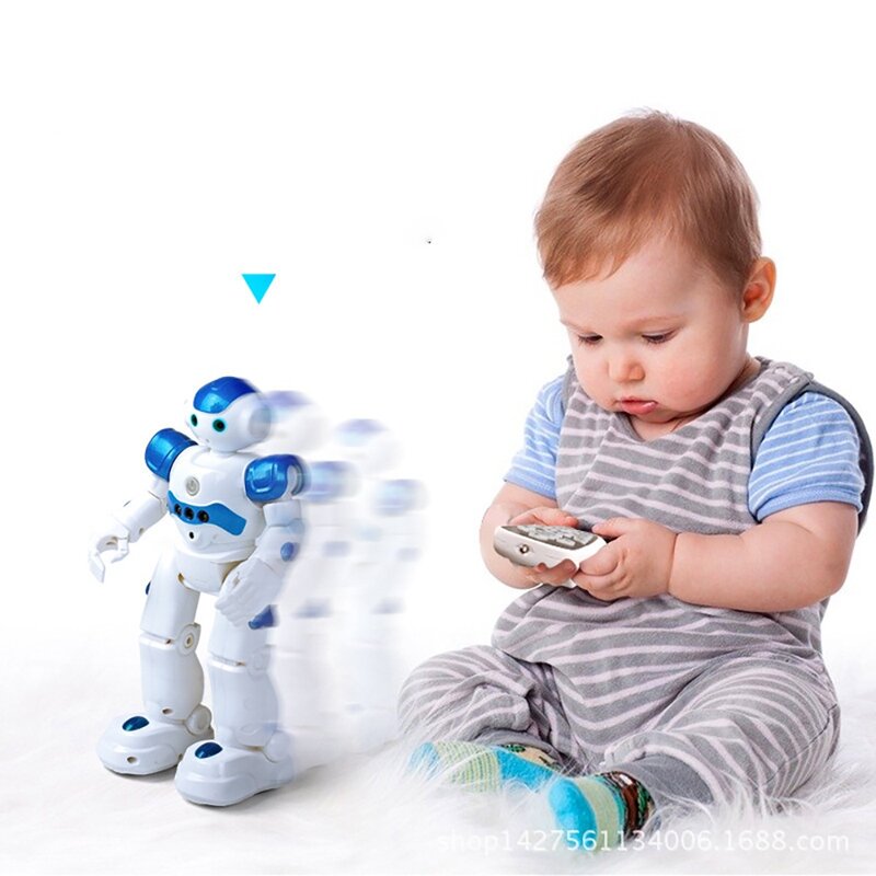 Intelligente educazione precoce telecomando robot puzzle ragazzo giocattolo per bambini induzione gesto USB cha consegna veloce