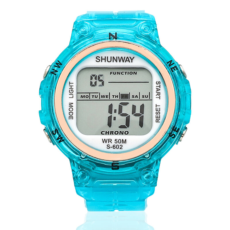 2022 LED Digital Kid Watch Children Wristwatch Fashion Colorful Outdoor Sports Waterproof Watches Boy Girls Hot Sell Gift