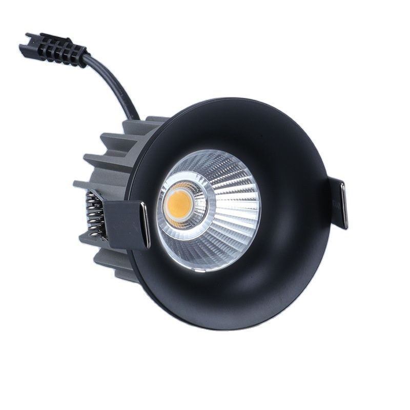 凹型led調光可能なcobスポットライトシーリングライトAC85-265V 10ワット12ワット15ワット18ワットのダウンライトリビングルーム衣料品店の特別な