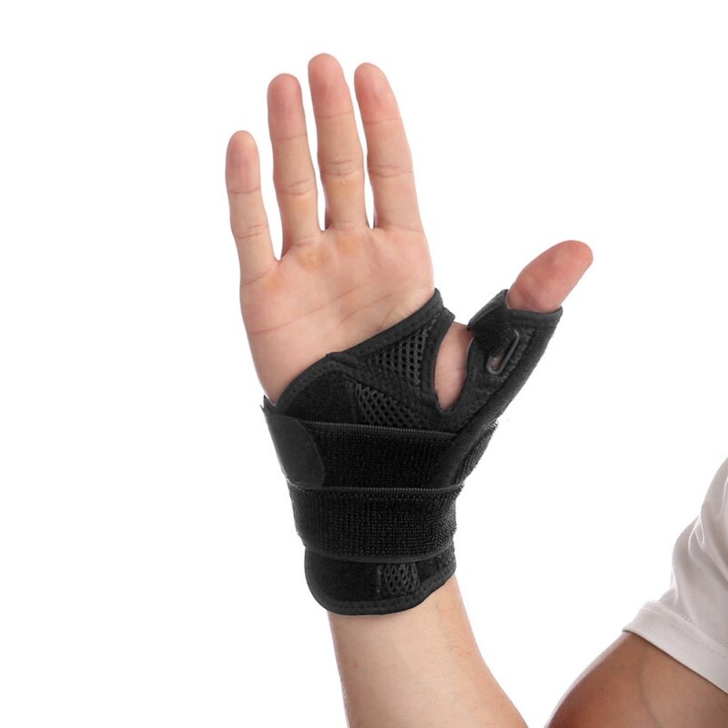 1 pçs polegar pulso cinta envolve túnel carpal artrite tendonite entorse pulseira suporte de pulso bandagem ao ar livre