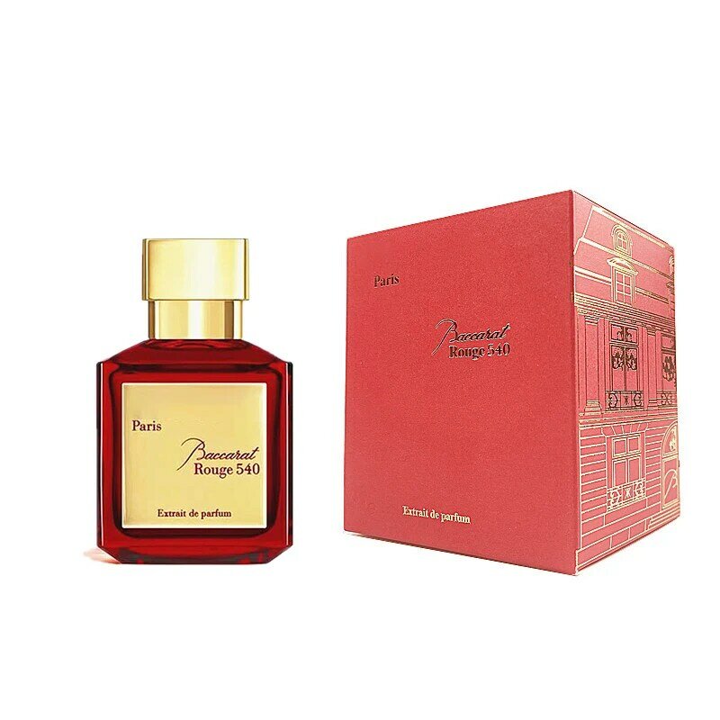 Wanita Parfum Baccarat Rouge 540 Ekstrait De Parfum Merah Bakarat Parfums Baik Berbau Parfume untuk Wanita Parfum