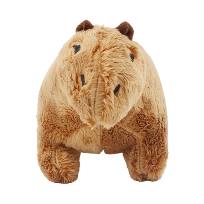 18センチメートルシミュレーションcapybaraぬいぐるみふわふわcapybara人形ソフトぬいぐるみ動物玩具キッズ誕生日ギフトおもちゃホームルームのインテリア