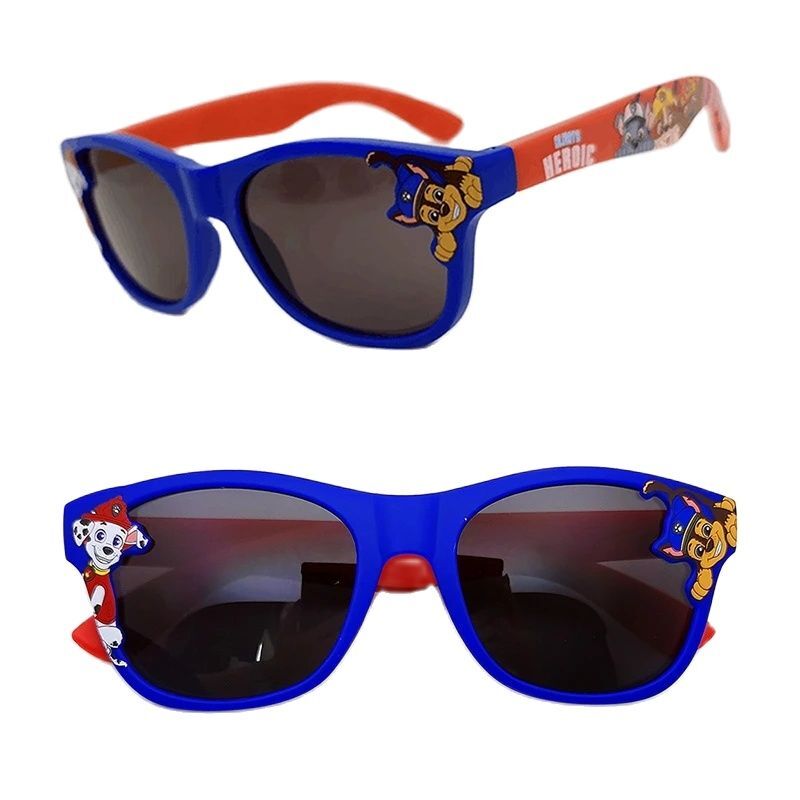 Gafas de sol de la patrulla canina para niños y niñas, lentes a prueba de rayos ultravioleta, protección solar para el verano