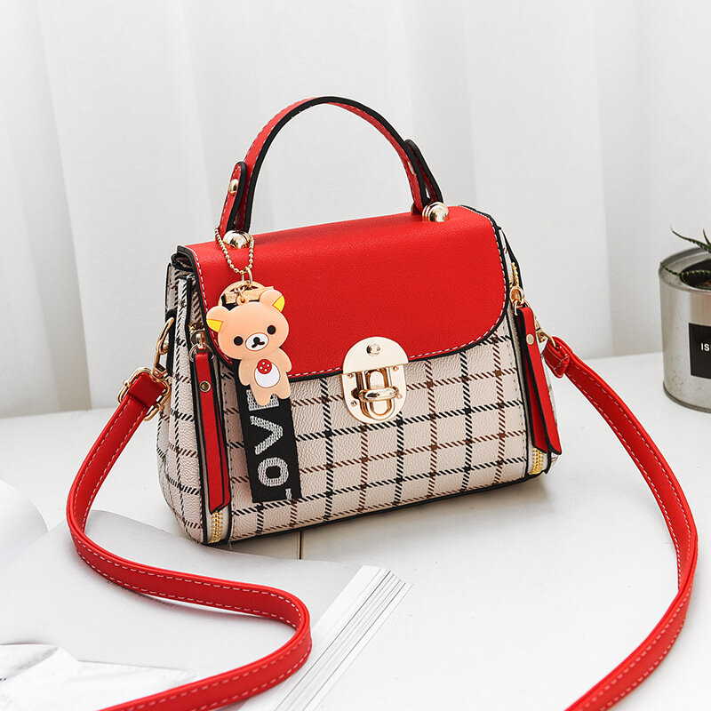 Fashion Luxury and American European Women's Bag Net Red One Shoulder Pu Handbag Star One Chain Shoulder Messenger Bag