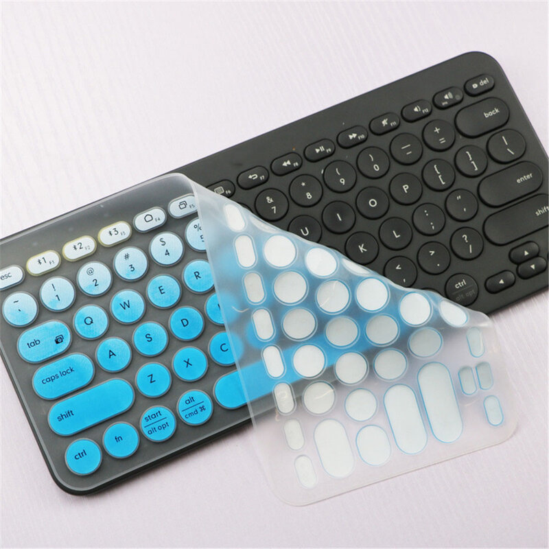 Funda protectora de silicona para teclado inalámbrico Logitech K380, funda ultrafina para teclado de ordenador portátil, 1 unidad
