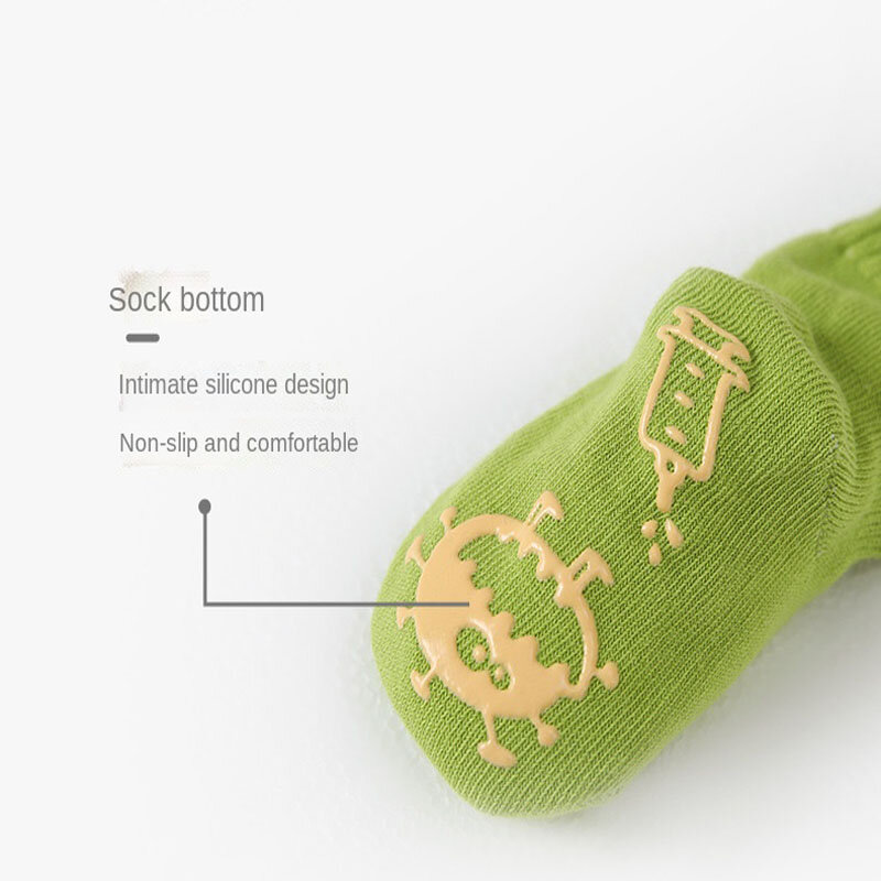 Calzini per bambini calzini per bambini antiscivolo calzini per bambini calzini per bambini in Silicone con fondo morbido Anti-off