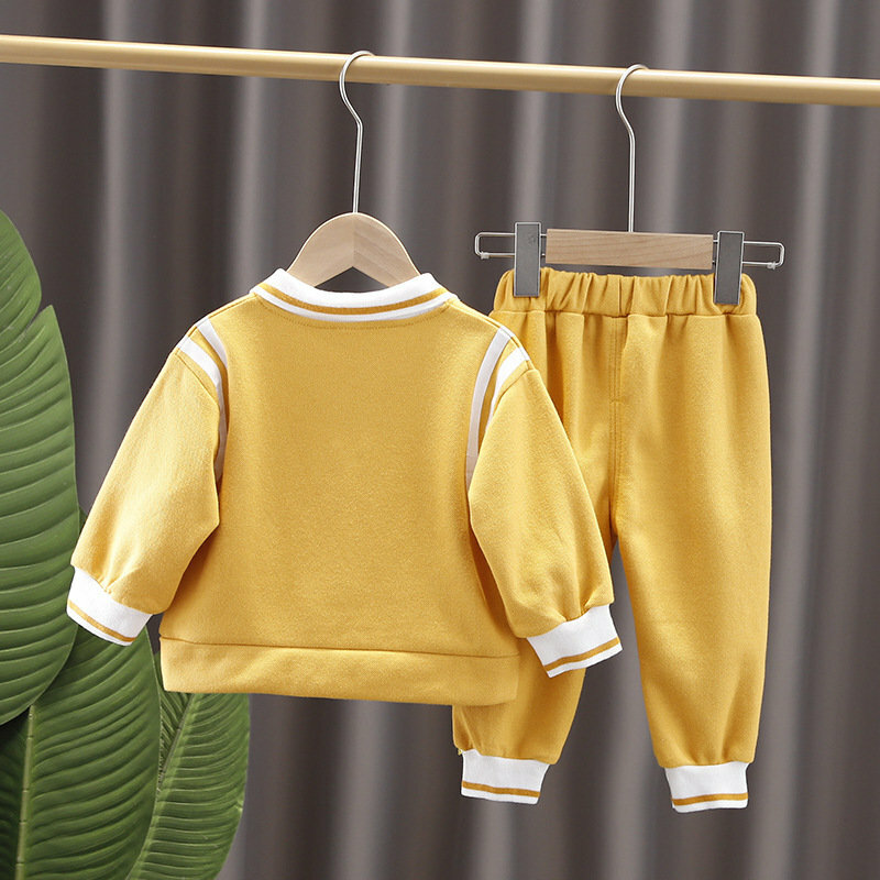 Toddler Kid Boy set di abbigliamento primavera set di abbigliamento per bambini top + pantaloni set di sport abbigliamento per bambini tuta da ragazzo per bambini