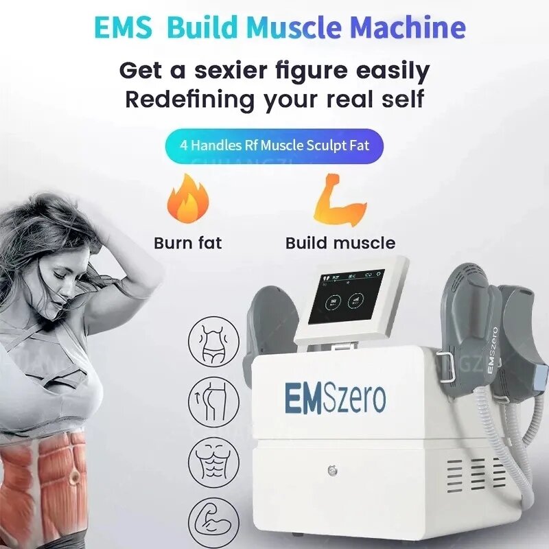 EMSZERO Machine 6000W 14 Tesla Weight Loss Hiemt Nova Neo Body Belly Fat Removal Gym Equipment 2023 Equipment 2024 Technology
