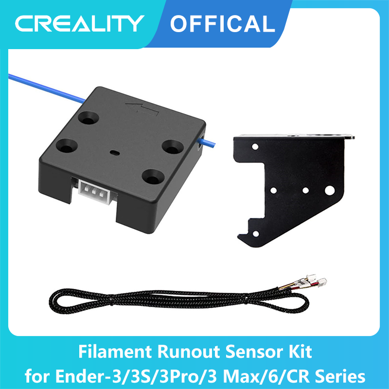 CREALITY 3D Filament Run-Sensor aus Material Erkennung Sensor für Ender-3/Ender-3S/Ender-3Pro/Ender-3 Max/ender-6//CR Serie