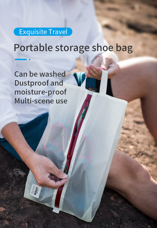 AONIJIE – sac à chaussures de rangement Portable, anti-poussière et anti-humidité
