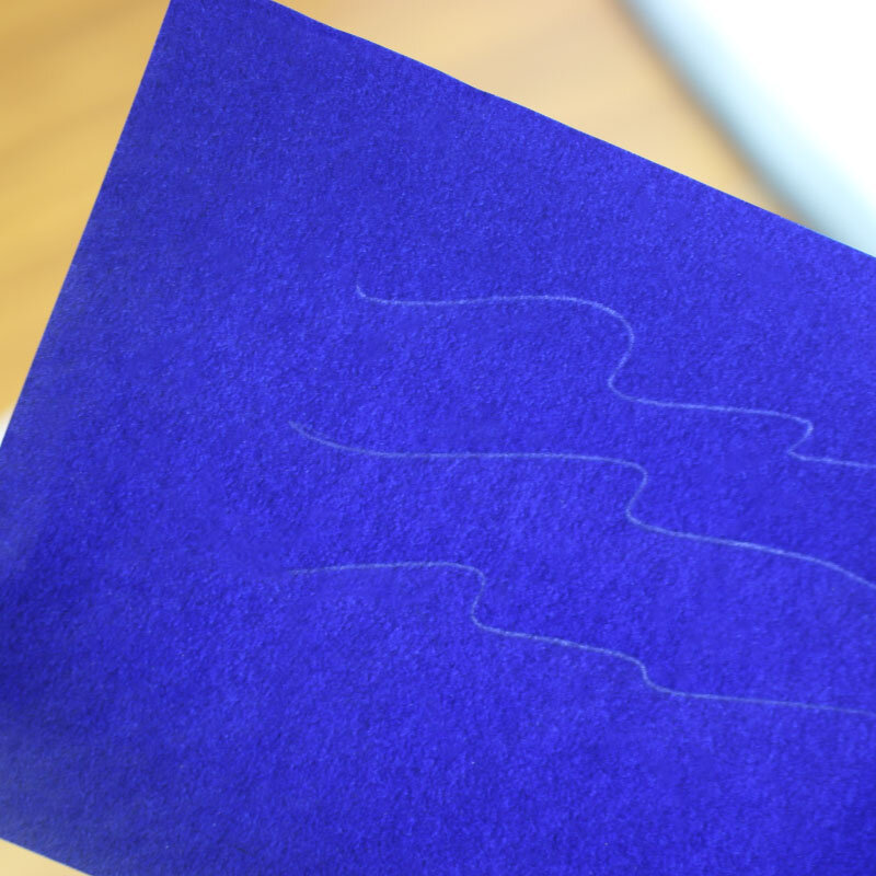 Бумага углеродная синяя, двусторонняя, тонкая, 48K, 50 шт.