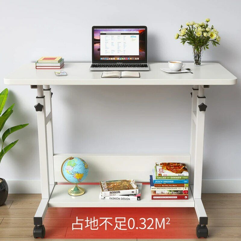 Mobiele Studie Tafel Computer Bureau Laptop Stand Plank Nachtkastje Laptop Kleine Verstelbare Bureau Escrivaninha Staande Meubels
