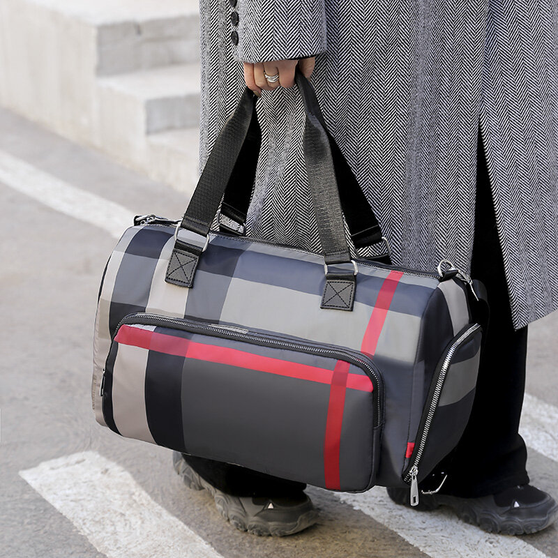 YILIAN-bolsa de viaje multiusos para hombre y mujer, mochila de gran capacidad para equipaje de fitness, posición de zapatos, 2022