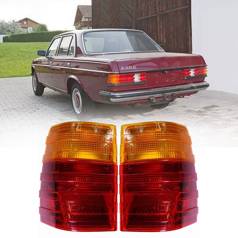 Lampu Belakang Mobil Lampu Rem Berhenti Lampu Sinyal Pencahayaan untuk Mercedes Benz W123 1976-1984