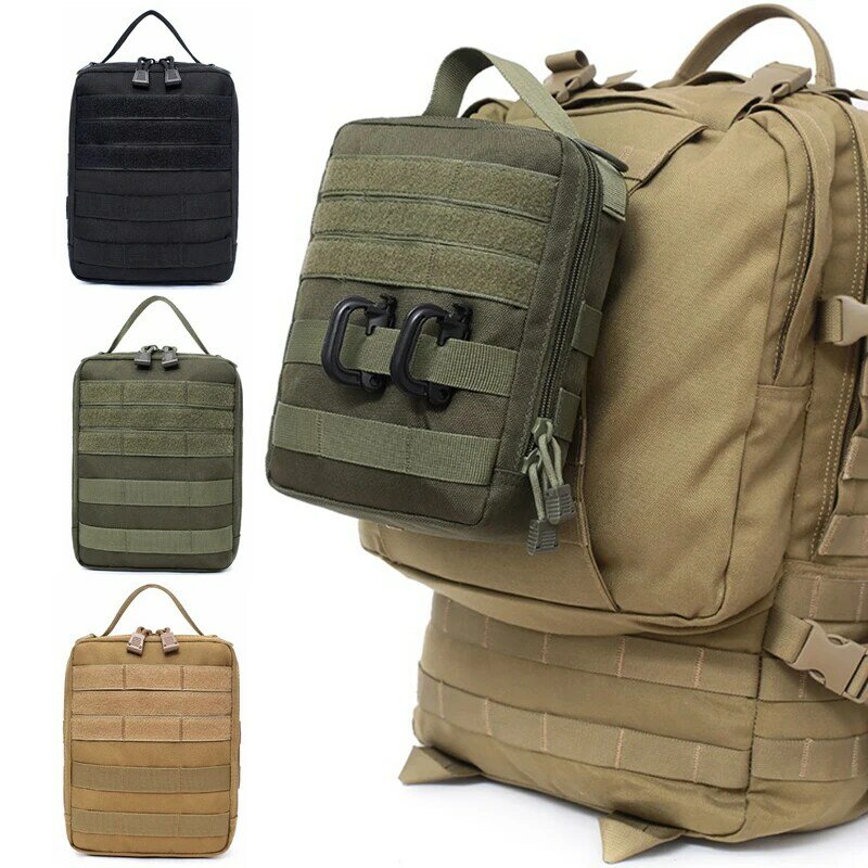 العسكرية على ظهره حزمة التكتيكية الطبية الحقيبة في الهواء الطلق الجيش الصيد التخييم مجموعة الحبال ملحق أداة حقيبة Edc