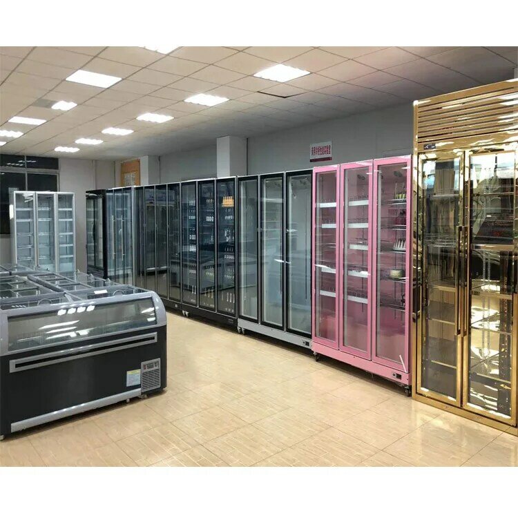 industrial freezer upright fregirator refrigeration equipment freezer parts