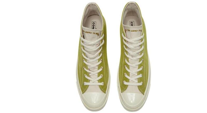 Original Converse All Star 1970s uomo e donna scarpe da skateboard Unisex moda quotidiana per il tempo libero scarpe di tela piatte verdi alte