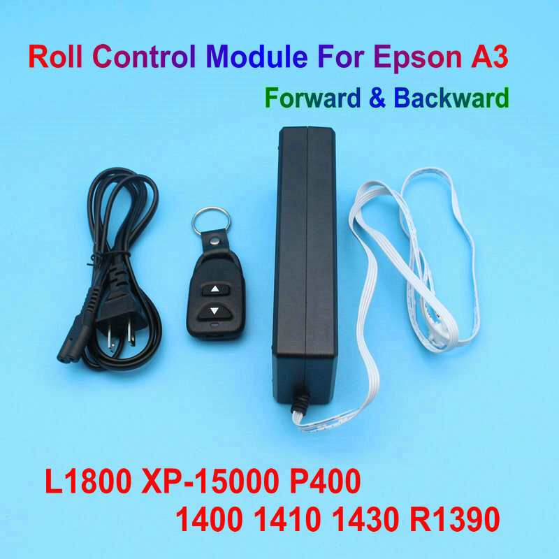 DTF ฟิล์มประหยัดม้วน Controller Roll Control เครื่องพิมพ์ไปข้างหน้าไม่มีการดำเนินงานสำหรับ Epson L1800 R1390 1400 1410 1430 XP-15000 p400
