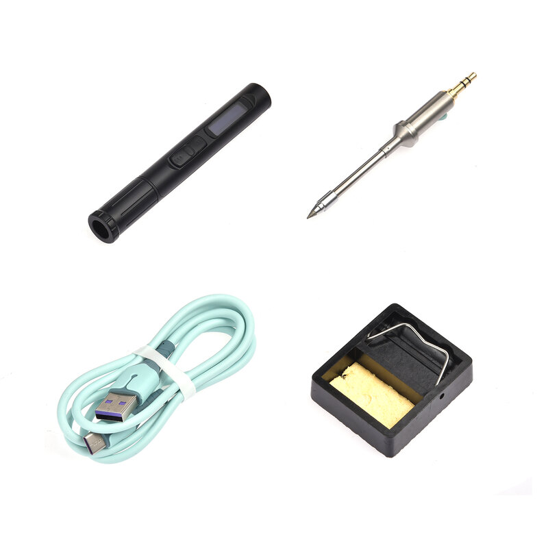 Smart Soldering Iron Kit Wireless Charging Welding Tool Safety Protection Stainless Steel Wireless Charging Welding Tool