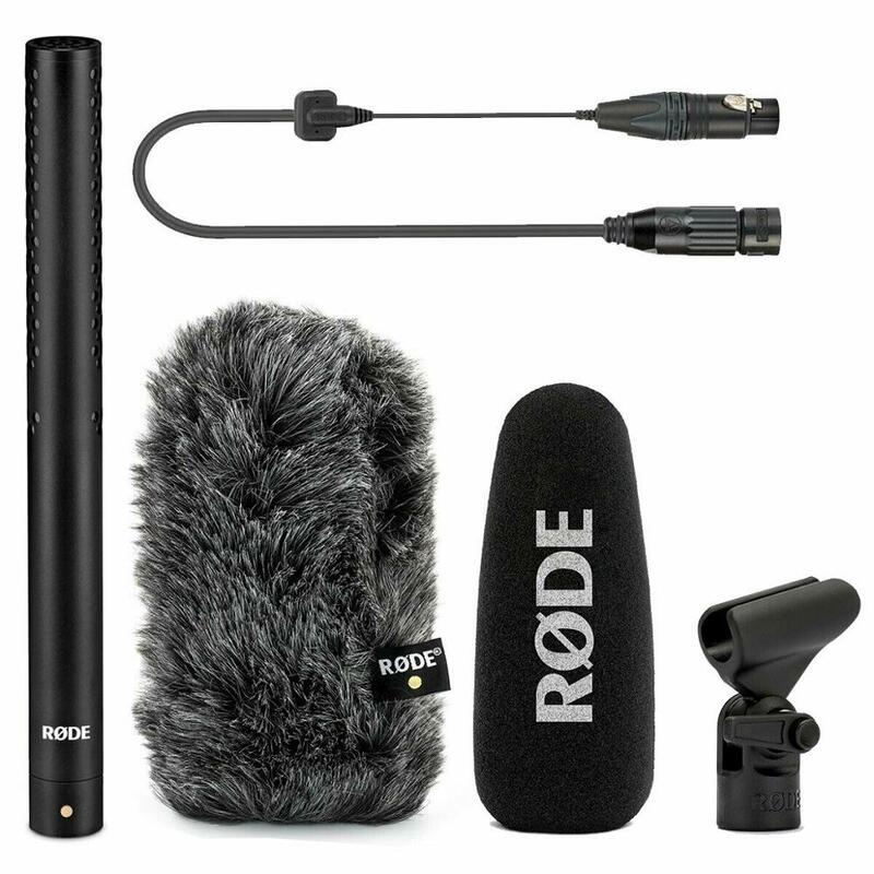 Rode ntg5 supercardióide on-camera microfone local gravação kit para entrevista de vídeo filmmaking profissional shotgun mic