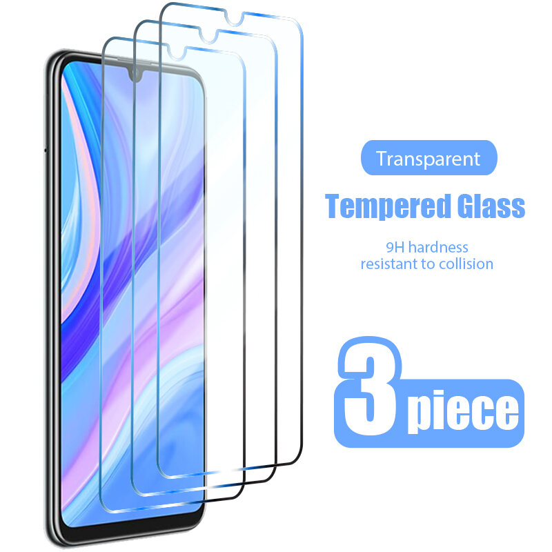 3 pçs vidro temperado para huawei p smart 2019 p z s 2021 protetor de tela para huawei p30 lite p40 pro p20 lite p50 pro vidro