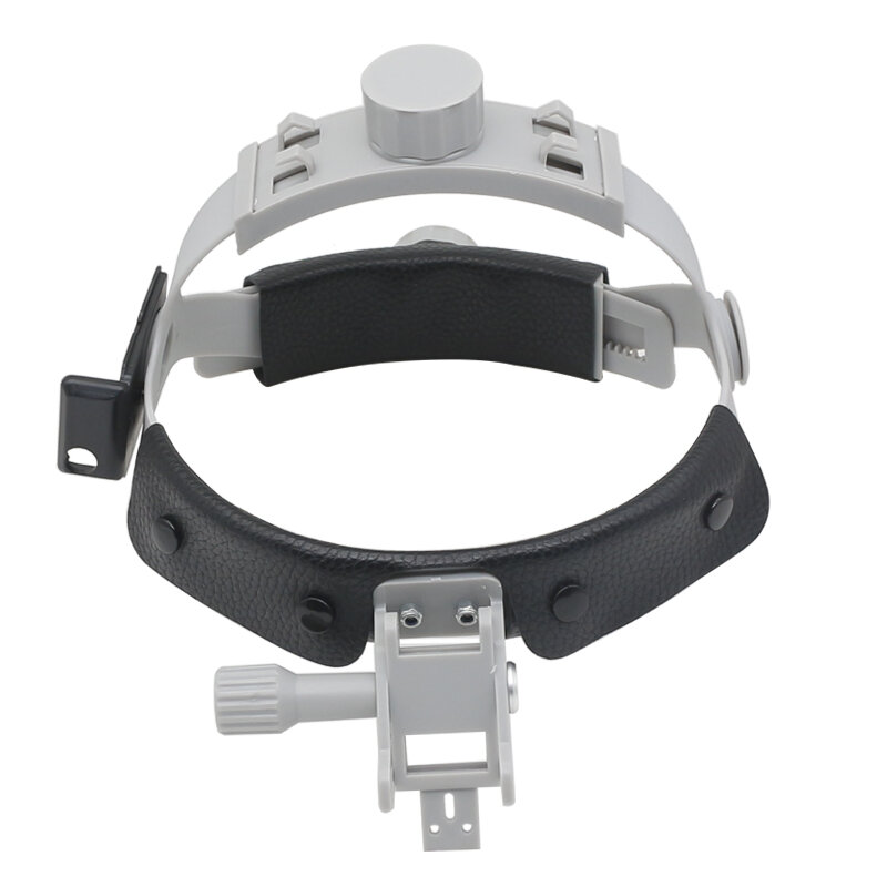 Headband for Dental Loupes with Battery Clip Plastic Dental Magnifier Helmet Light Weight Size Adjustable