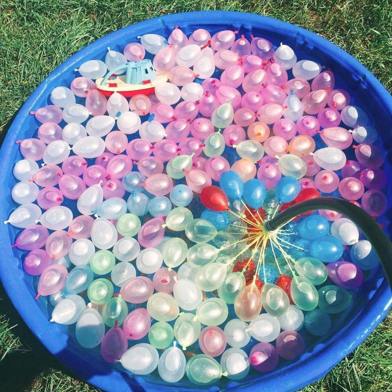 111/500/1000 قطعة بالونات قنابل المياه مذهلة ملء بلالين سحرية في الهواء الطلق ألعاب للشاطئ حفلة الصيف الاطفال المياه تلعب لعبة لوازم