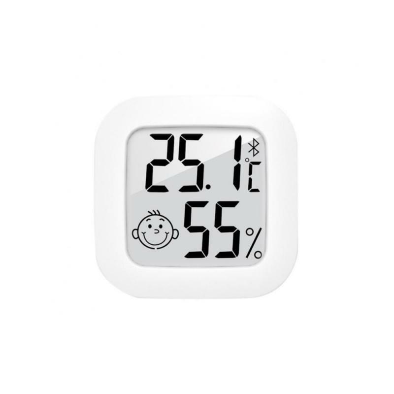 Mini Thermomètre Hygromètre Digital LCD d'Intérieur, Capteur de Température et d'Humidité, Idéal pour le Contrôle Météorologique à Domicile